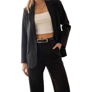 NWT THMhe Workshop Nordstrom Black Blazer